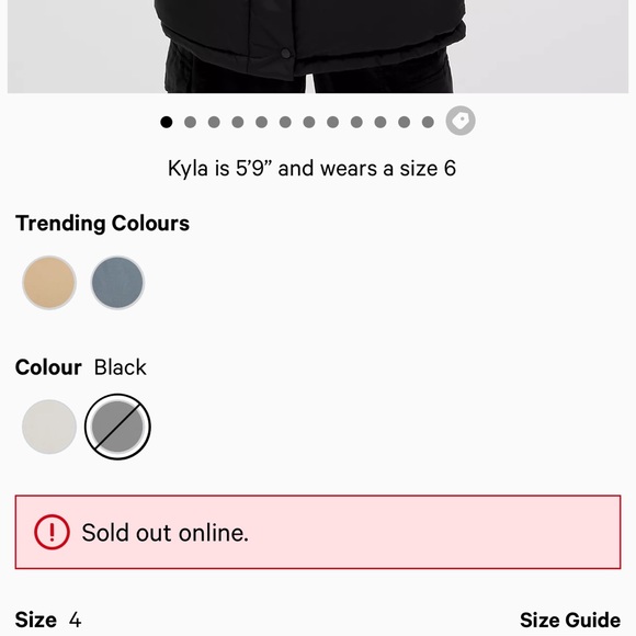Lululemon Wunder Puff Mid-Length Vest (Black) - Picture 8 of 9